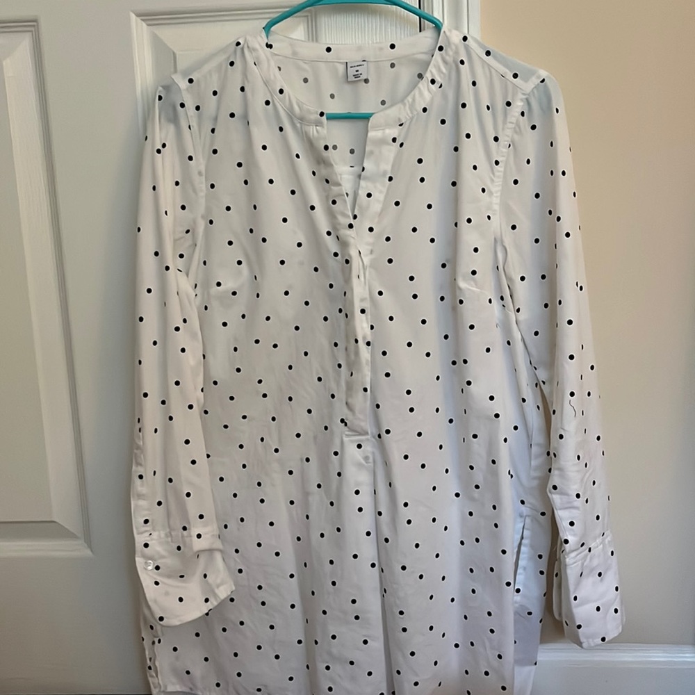 Polka dot blouse